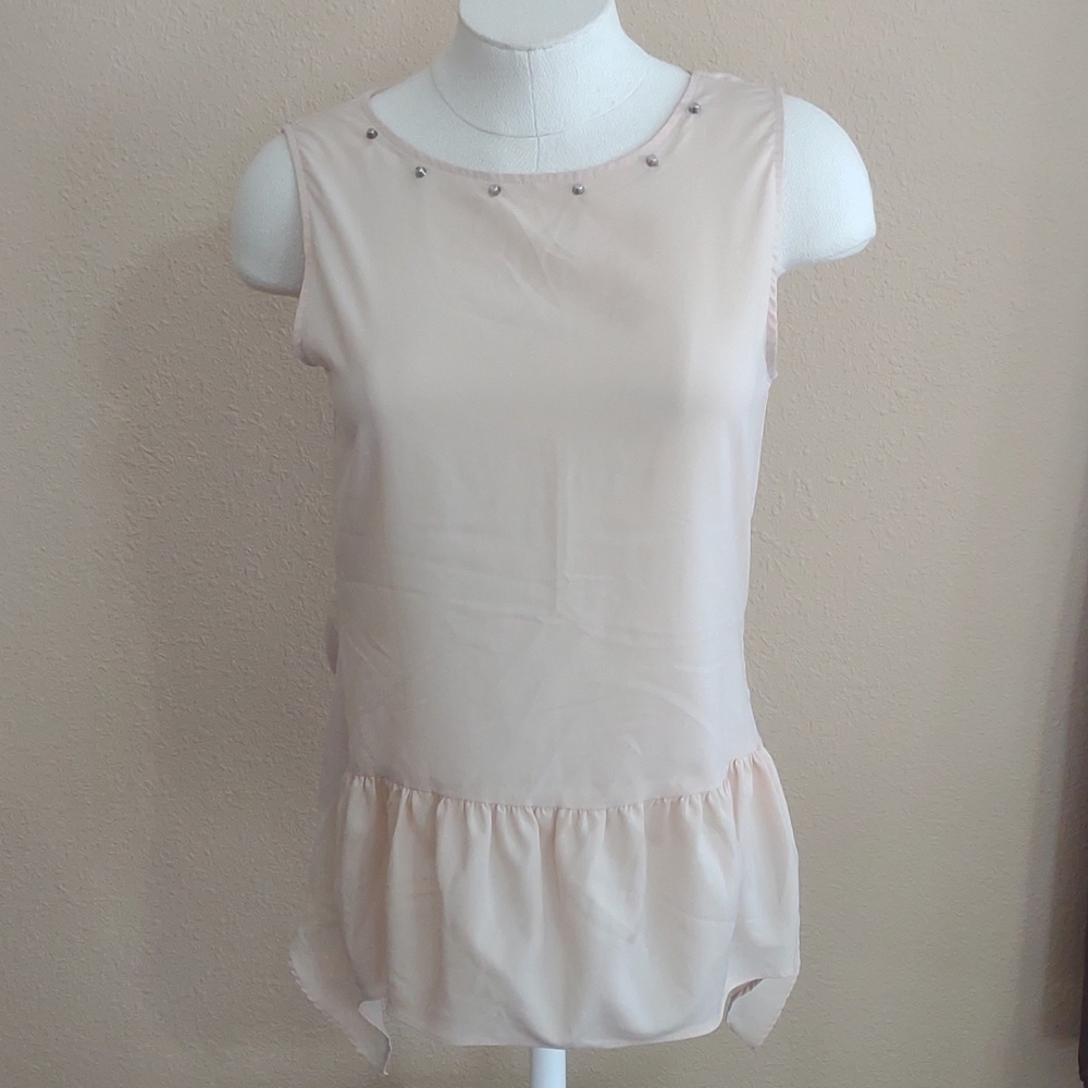 ZARA Woman Sleeveless Blouse Size XS